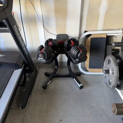 Bowflex Dumbbells And Stand