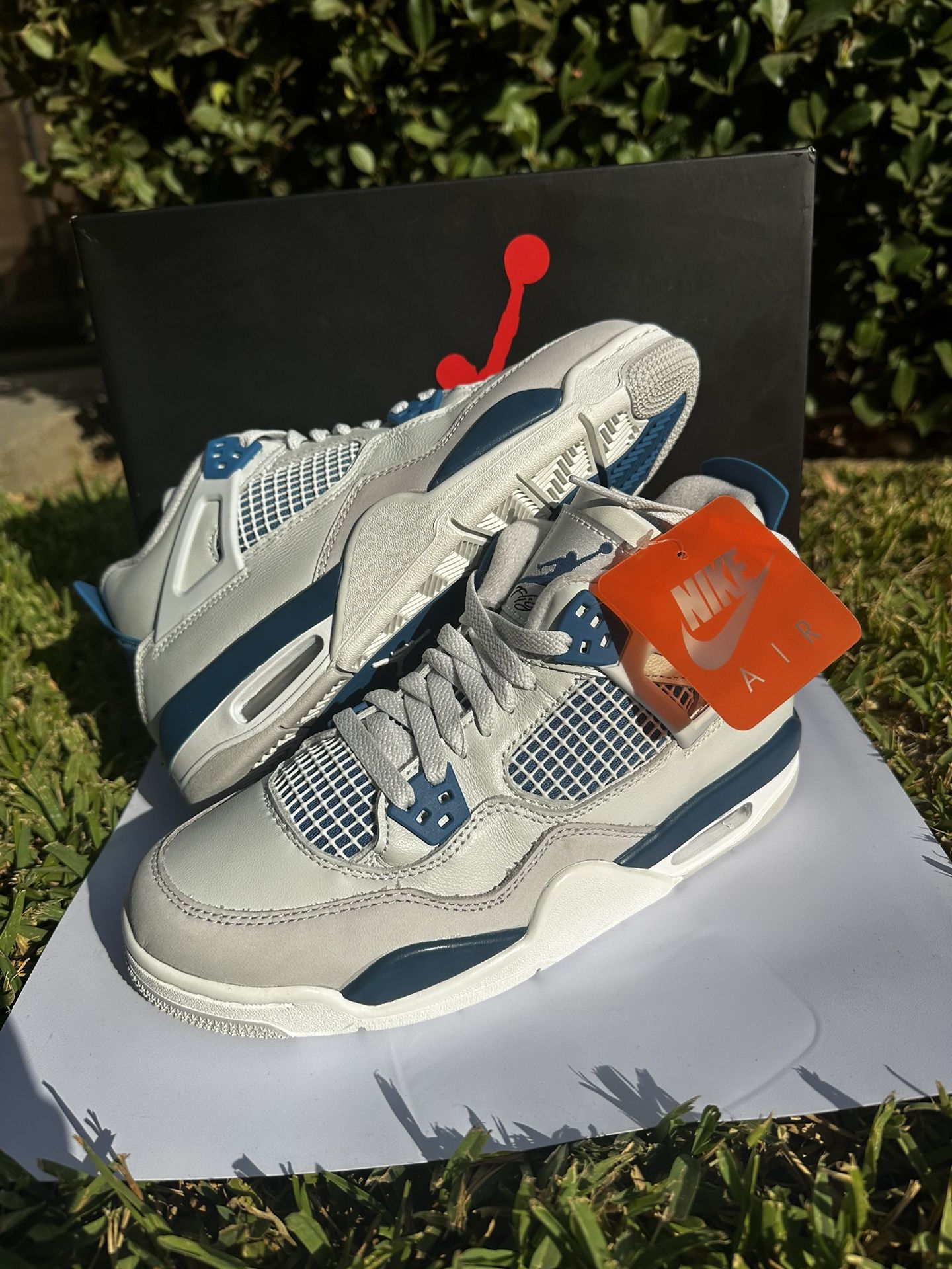 Jordan 4 Retro Military Industrial Blue GS