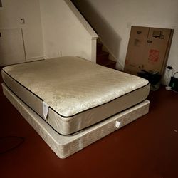 Queen Bed Mattress And Box Spring 