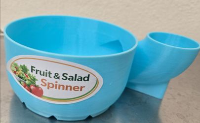 Fruit & Salad Spinner Bowl