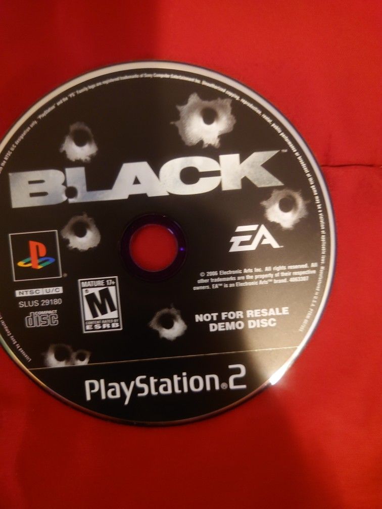 Sony PlayStation Black Demo Seasonal Demo