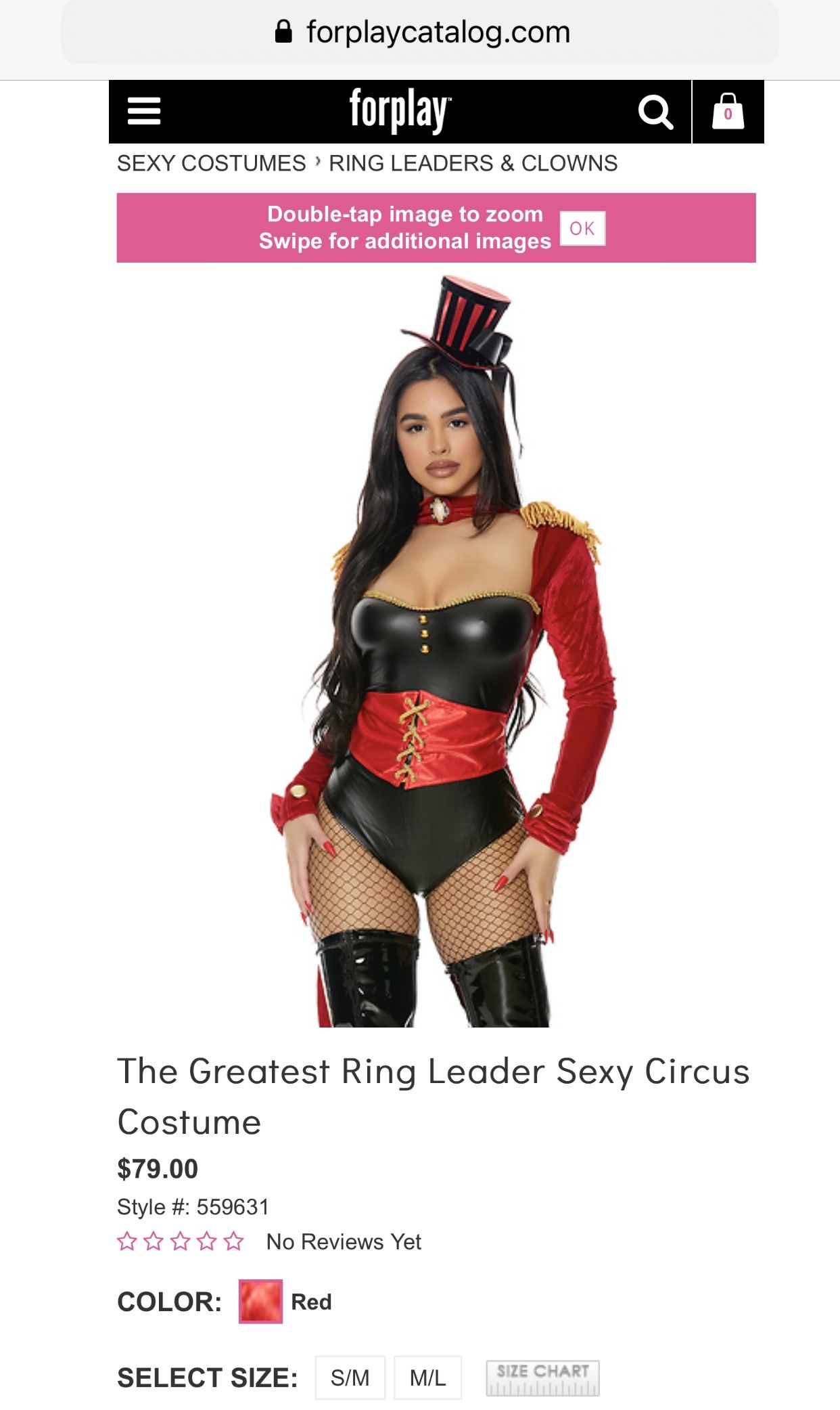 Halloween costume -Sexy circus Costume