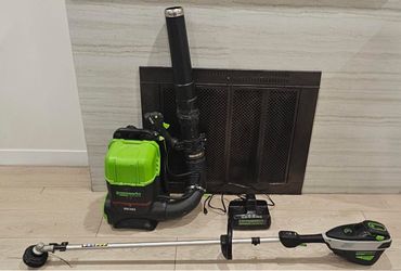 Green works Commercial Electric Leaf blower