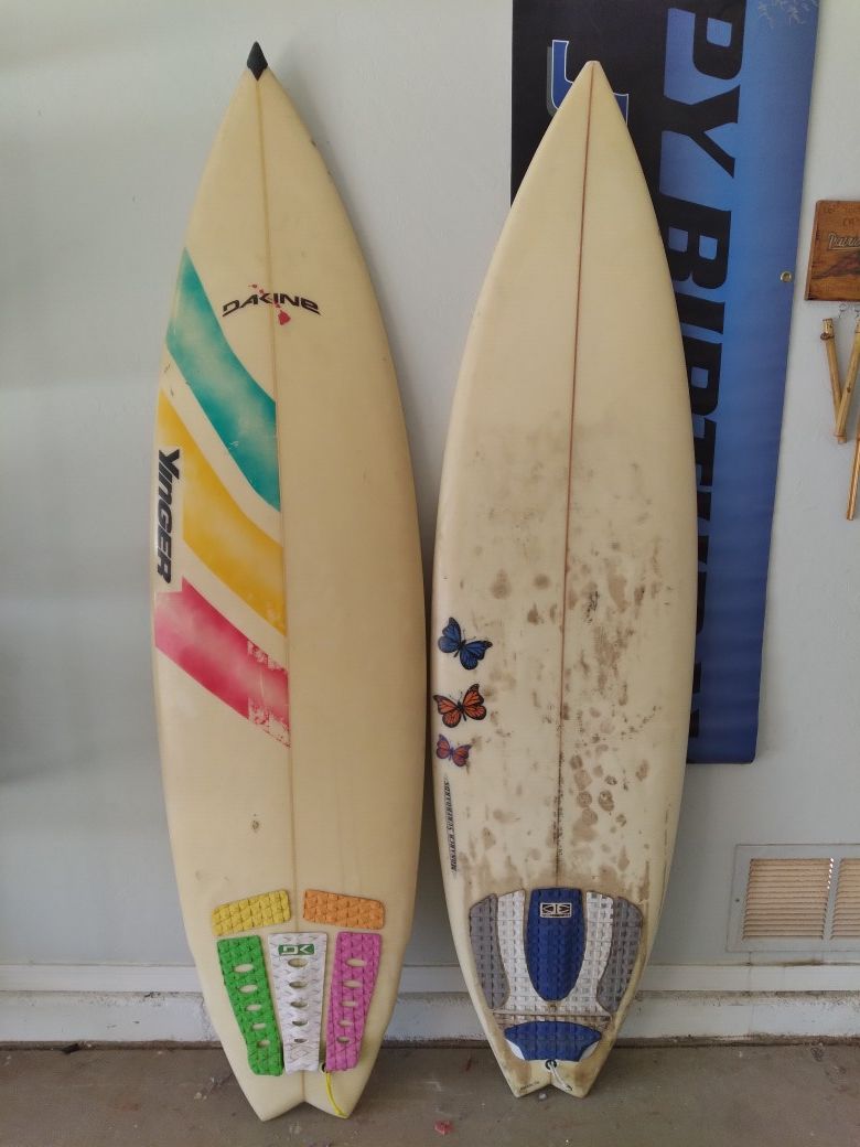 72" Yinger shortboard surfboard