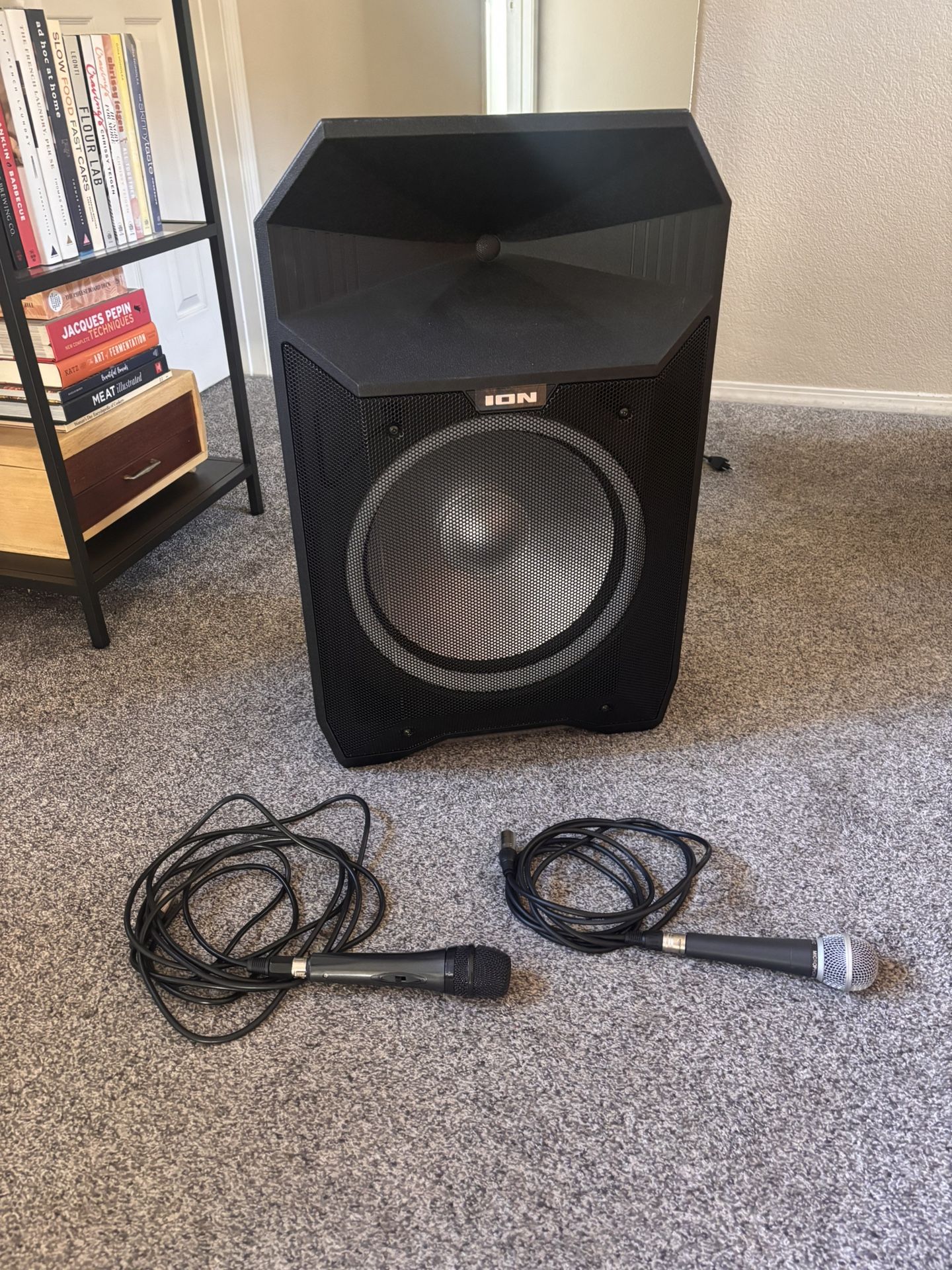 Ion Total PA Live High-Power Bluetooth Speaker System with Premium Wide Sound and Light Effects