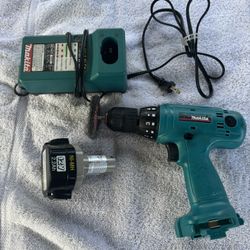 Makita 12V Drill, Battery And Charger