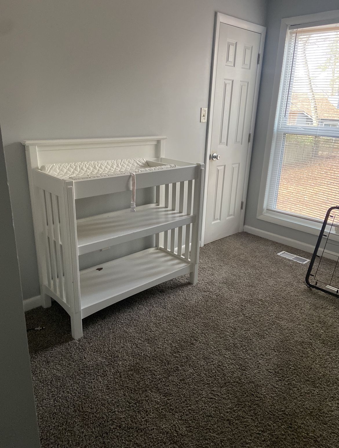 Changing Table And Pad, Crib and Mattress 