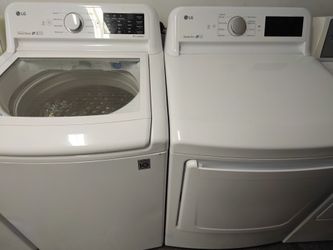 LG WASHER AND DRYER SET