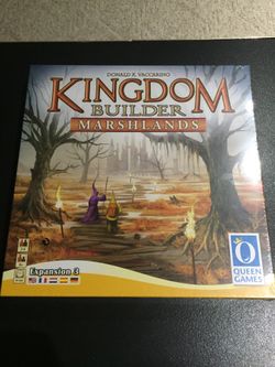 Kingdom Builder Marshlands Expansion 3 Board Game