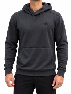 Adidas Men's Gray Pullover Hoodie, M