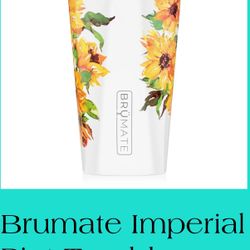 Brumate Imperial Pint Tumbler Sunflower. Limited Edition