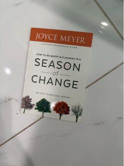 How to be Happy and Flourish in a Season of Change by Joyce Meyer 2016 PB Book