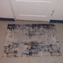 Better Homes & Gardens Navy Blue Abstract Indoor Accent Rug