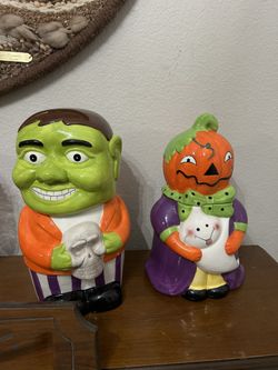 Halloween Cookie Jars