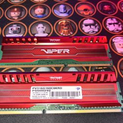 Patriot Viper DDR3 2x8 16gb Ram