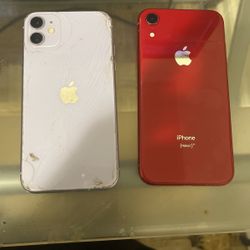 2 broken iphones