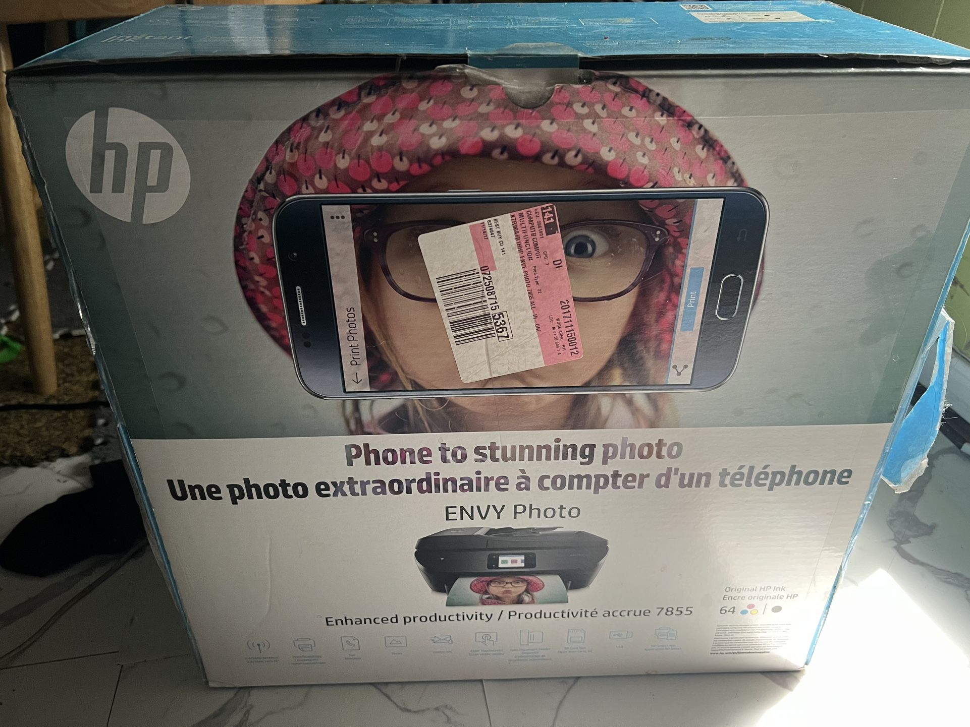 Printer Hp Envy 7855