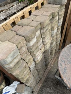 Keystone pavers