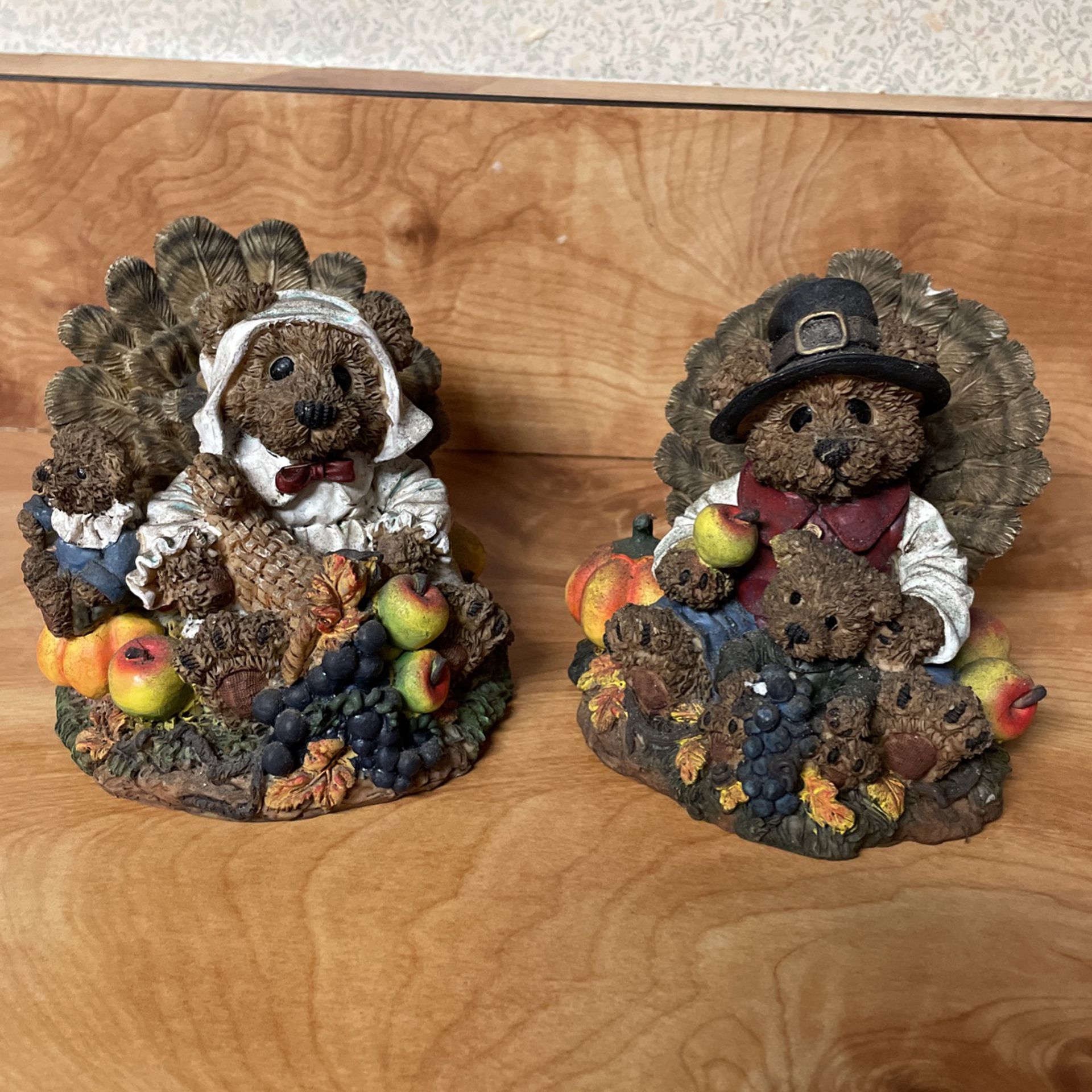 Momma, Papa, and Baby Bear Holiday Candle Holders