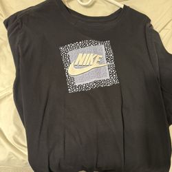 Black Nike T Shirt Size Double XL