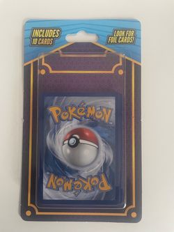 MJ Holding 2022 Pokémon TCG 10 Card Pack Blue Card