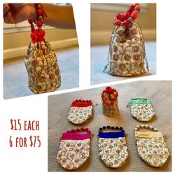 Indian Ethnic Designer Potli Bags (Drawstring Handbags) - Local Pickup - No Shipping