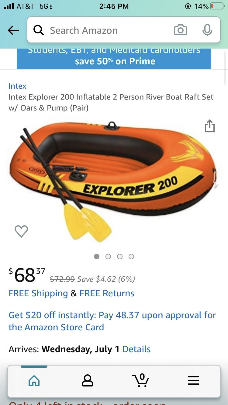 Brand new inflatable boat