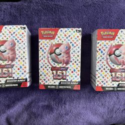 151 Booster Bundles
