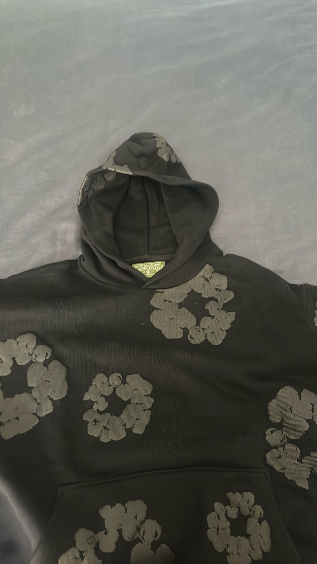 Denim Tear Hoodie Size Large