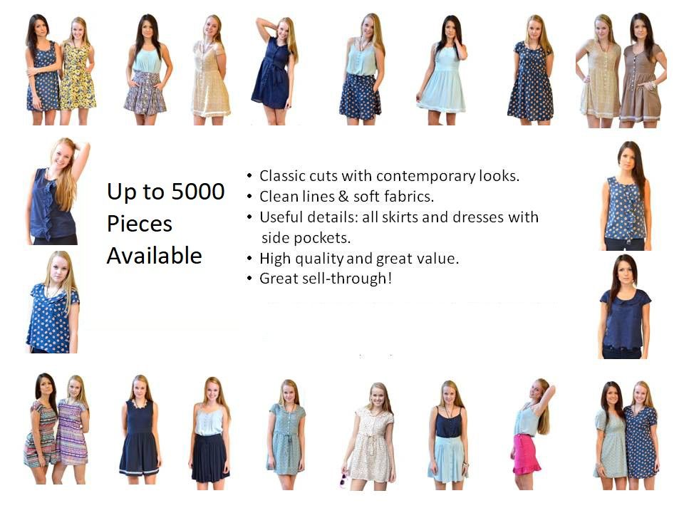 Closeout Sale of approx. 5000 Pcs New Women's Clothing