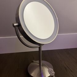 Double Sided Ring Light Mirror