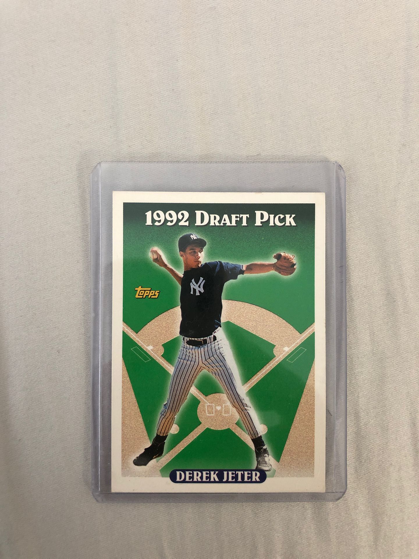 1992 Draft Pick Derek Jeter Baseball card- MINT