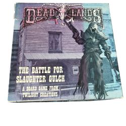 Deadlands Battle for Slaughter Gulch Board Game Twilight Creations-Used Complete  Immerse yourself in the terrifying world of Dead Lands The Battle Of