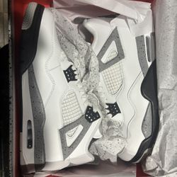Jordan 4 White Cement
