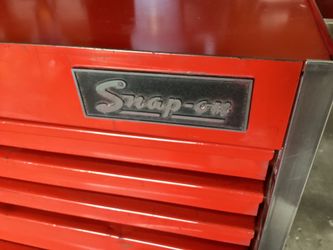 Snap on tool box vintage kitchen center counter man cave