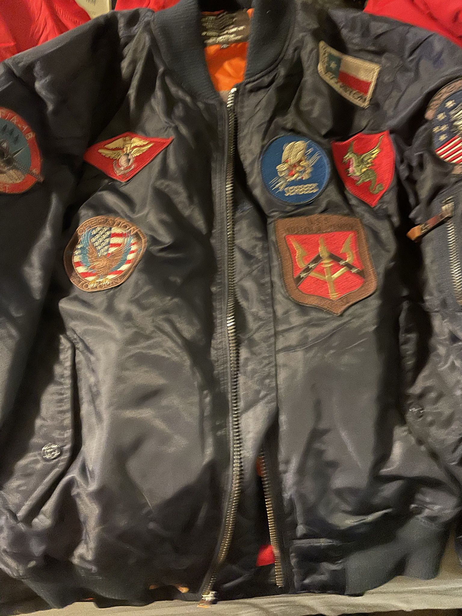 Top  Gun  Bomber Jacket