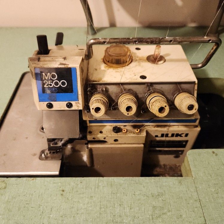 Juki Mo 2500 Series Sewing Machine Industrial Overlock Serger Works