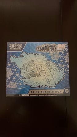 Pokemon Scarlet and Violet Stellar Crown Elite Trainer Box