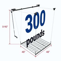 4x4 FT Garage Lifting Storage Rack