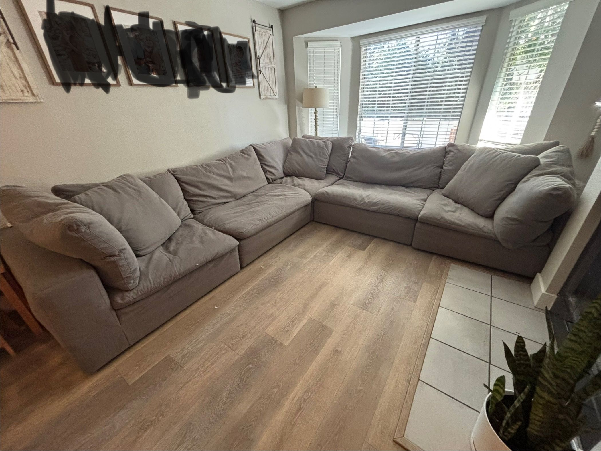 Grey Sectional Couch