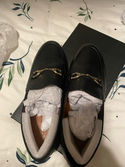 COACH HALEY LEATHER LOAFER