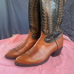 Tony Lama  black label  boots size 10 D