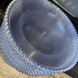 Clear Charger Plates