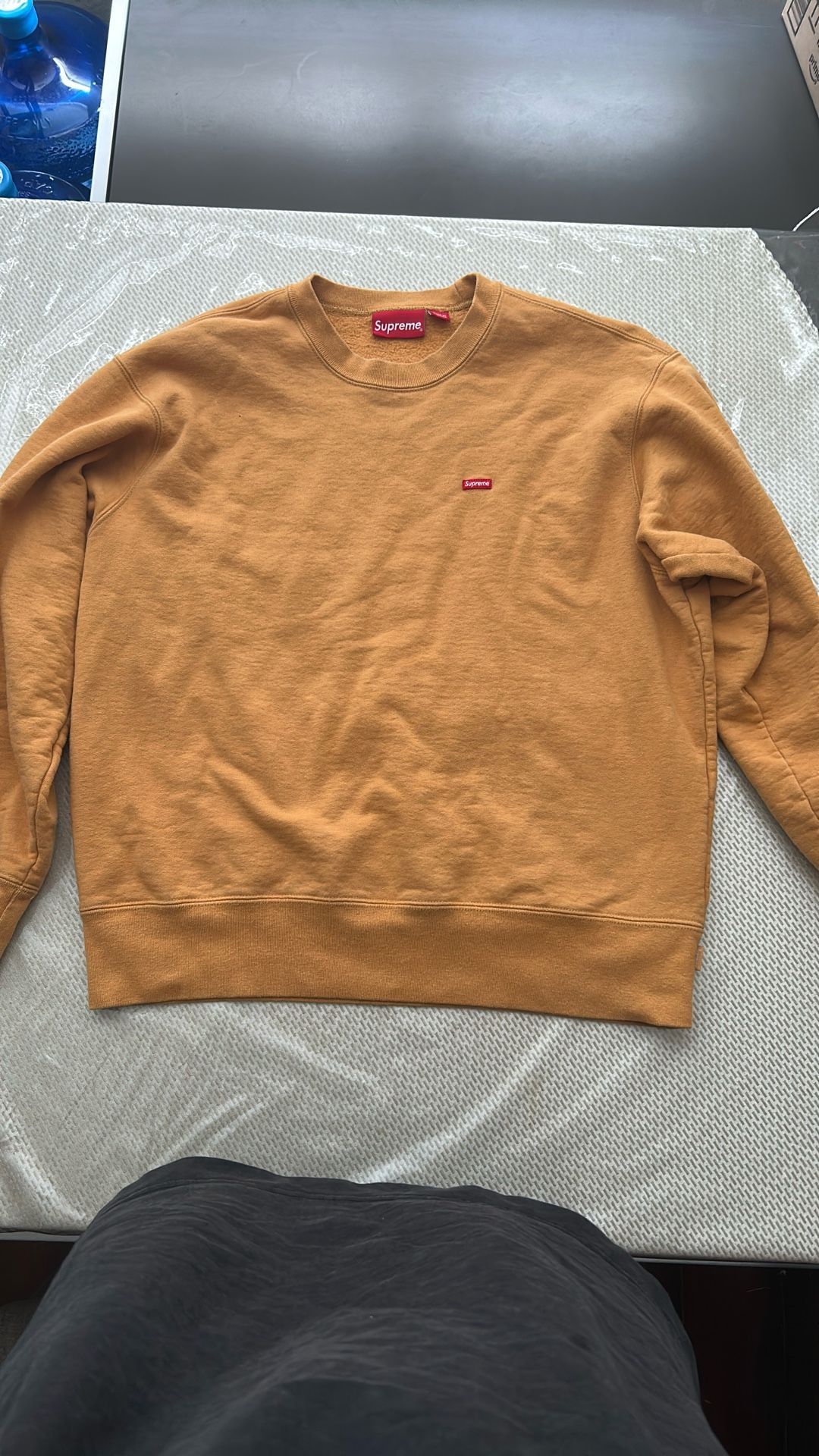 Small Mustard Supreme Pullover