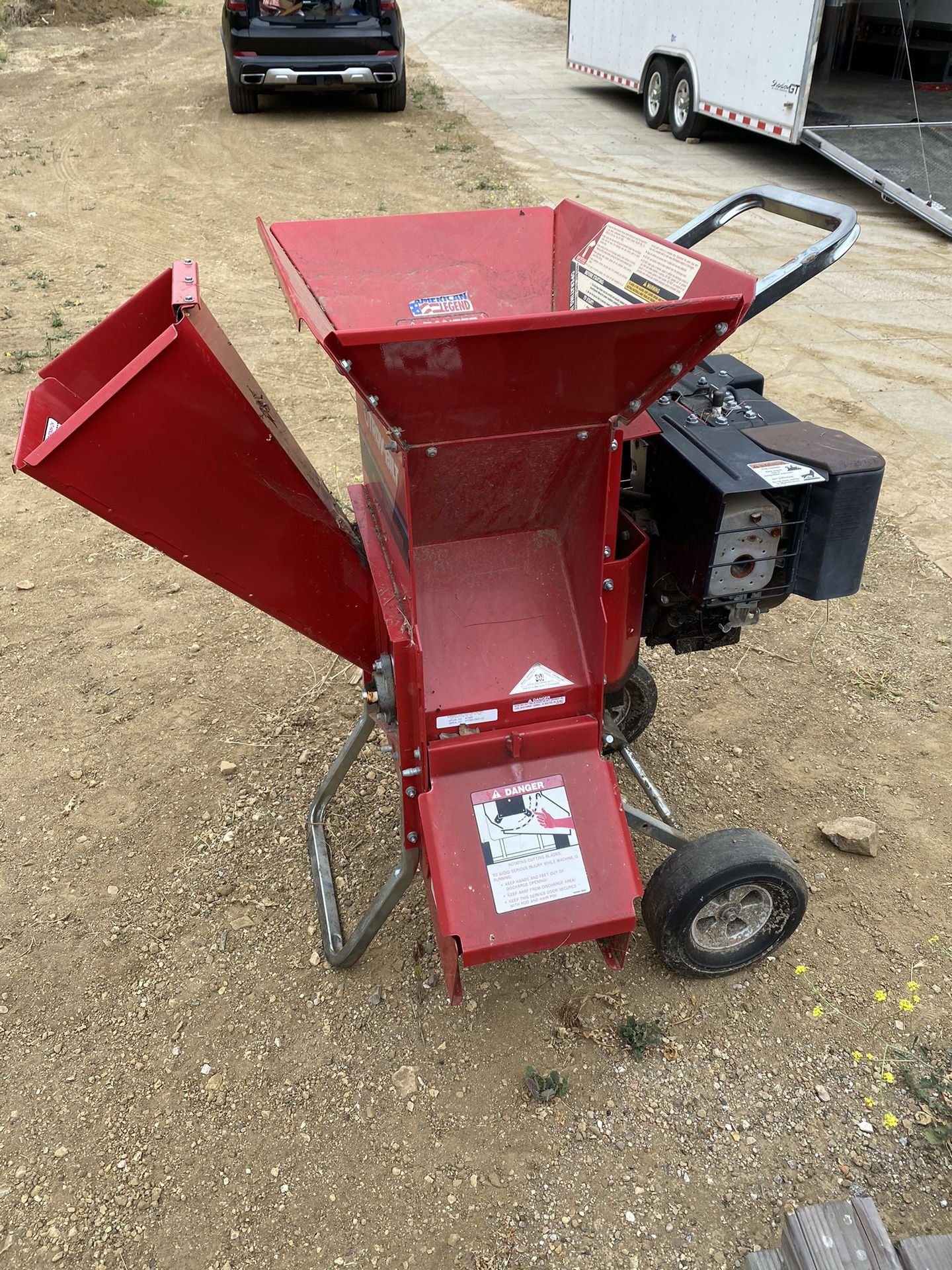Troy Bilt Super Tomahawk Chipper Shredder Electric Start