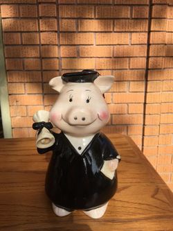 Graduation piggy bank