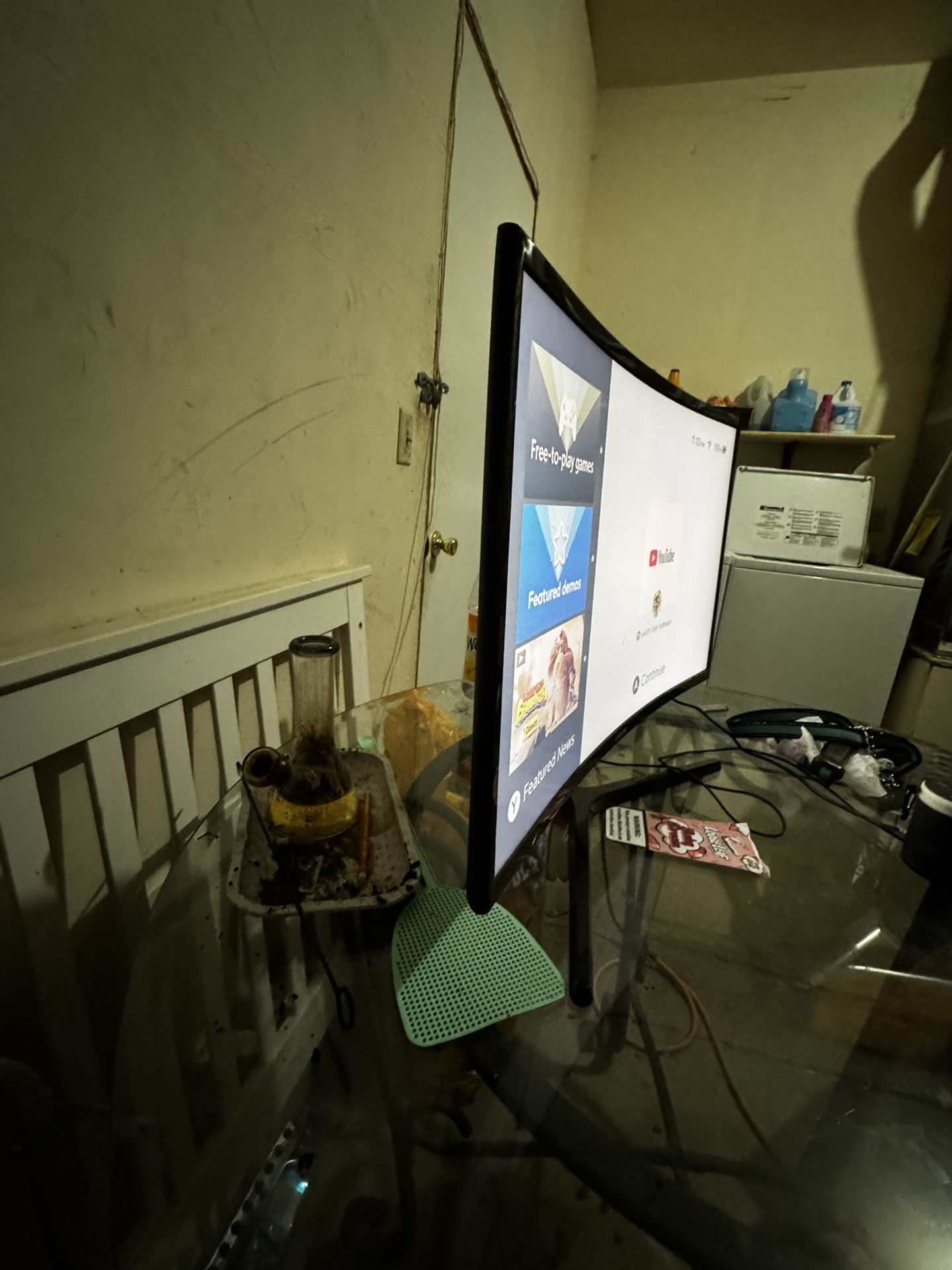 Samsung Curved Monitor $25