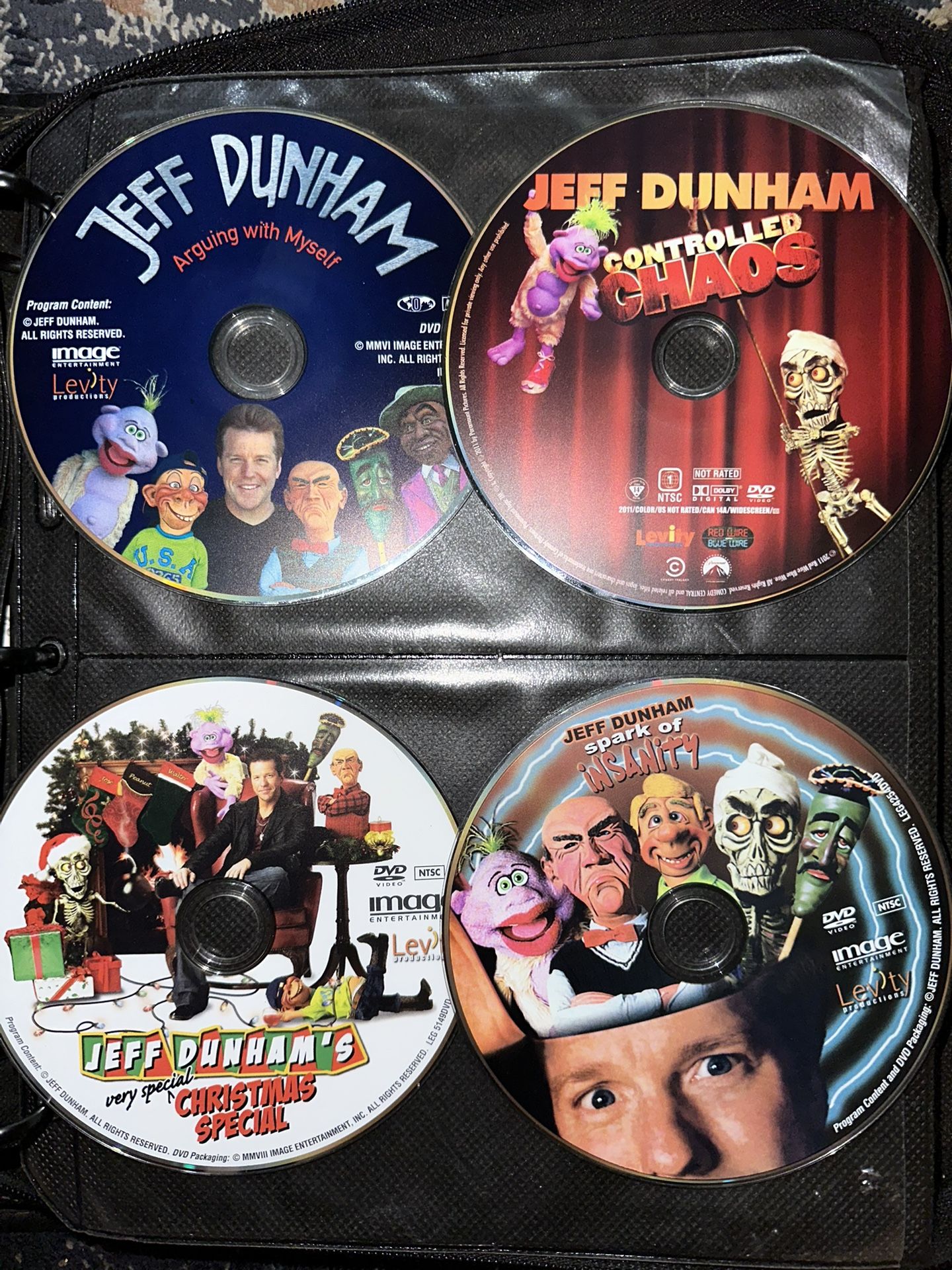 Jeff Dunham DVDs