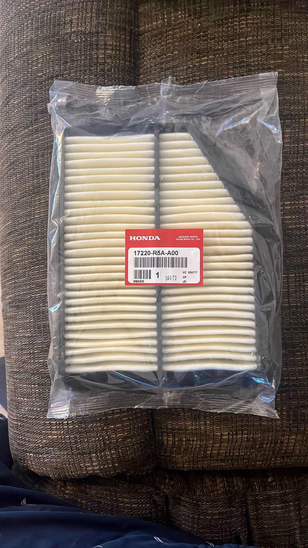 Genuine Honda Intake Air Filter