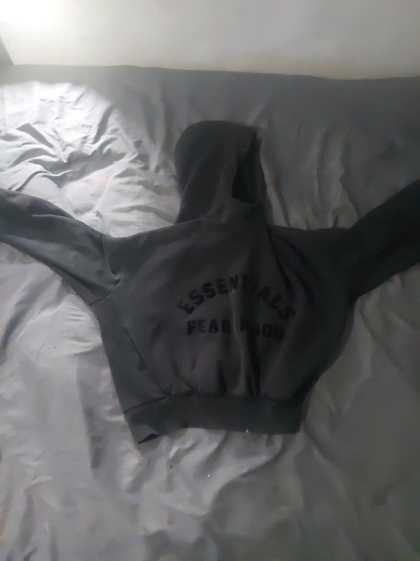 Black Essential Hoodie